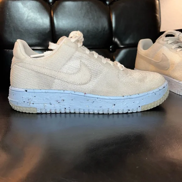 Nike Women's Air Force 1 Crater, White Pure Platinum - Picture 4 of 15